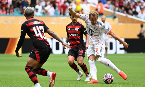 Kane scores twice as Bayern advances to face PSG