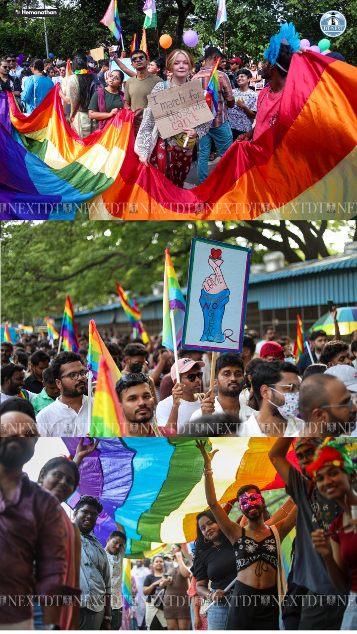 Painting the city queer, Chennais LGBTQIA+ community takes out Pride March Painting the city queer, Chennais LGBTQIA+ community takes out Pride March