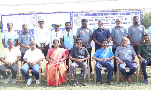 TNCA-Thiruvallur DCA League: Two-wkt win for DRBCCC Hindu College