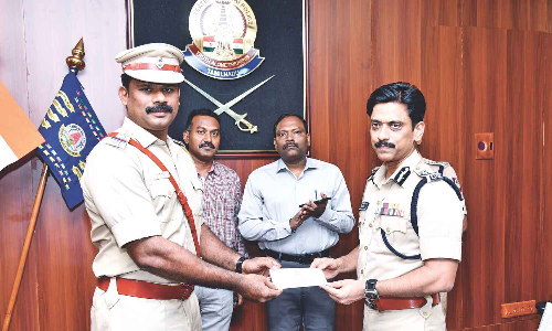 Chennai police Commissioner lauds ANIU team for major drug bust