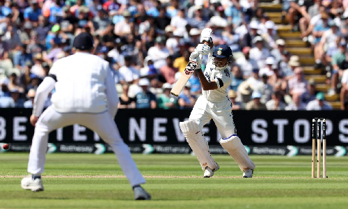 Ind vs Eng 2nd Test: Jaiswal anchors the visitors with 87 as they push for second Test fightback