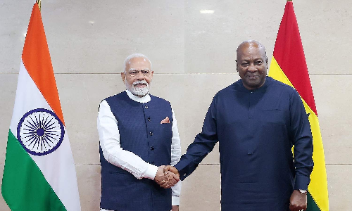 India, Ghana elevate ties to comprehensive partnership; look for boosting ties in defence, food security, vaccines
