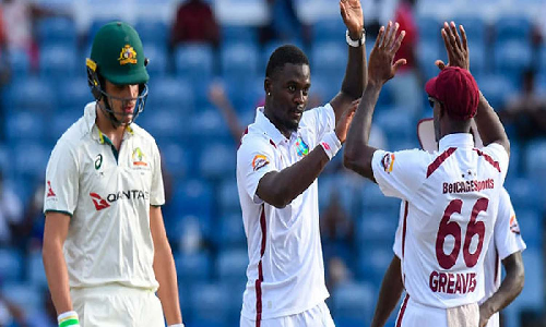 West Indies battle hard to stay in contention despite Australias first-innings lead