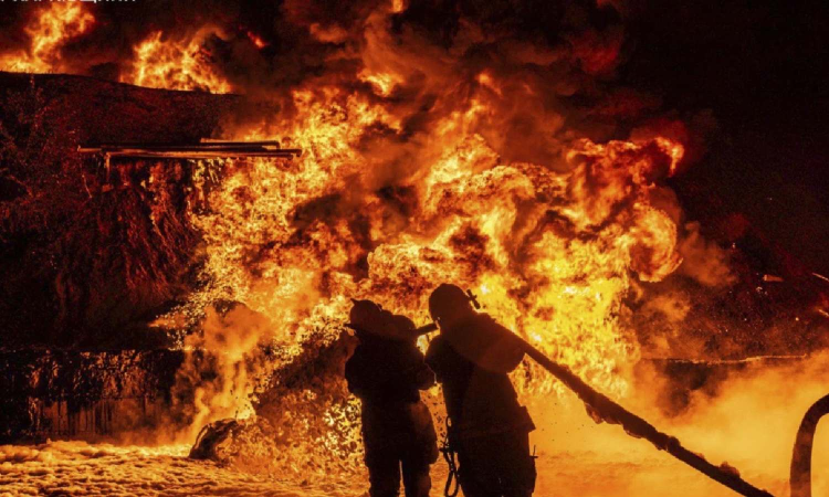 Ukraine says it struck Russian airbase as Russia sent hundreds of drones into Ukraine