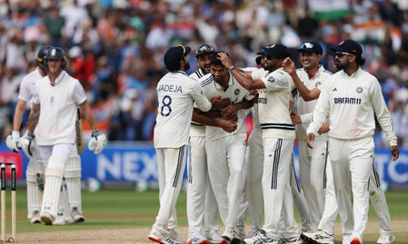 India crush England by 337 runs to level series with historic win at Edgbaston