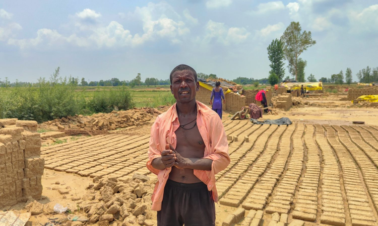 Rain, debt, and uncounted bricks: unseasonal showers drowns brick kiln workers livelihoods