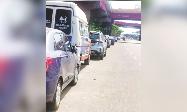 Chennai Citizen Connect: Unchecked illegal parking on GST Road adds to traffic woes