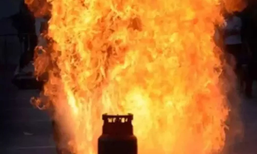 LPG blast triggers massive fire in Tirupur; 42 sheds of migrant workers gutted LPG blast triggers massive fire in Tirupur; 42 sheds of migrant workers gutted