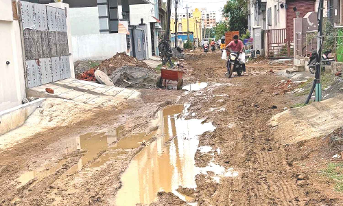 Chennai Citizen Connect: Damaged Kolathur roads await re-laying; departments play blame game
