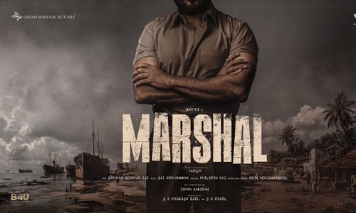 Actor Karthis upcoming film with director Tamizh titled Marshal