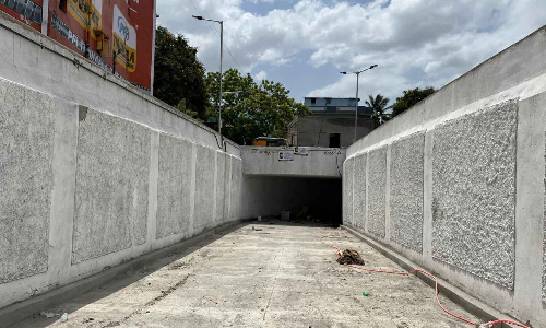Chennai Corporation set to open Boja Raja Nagar subway alleviating 60 years of plight