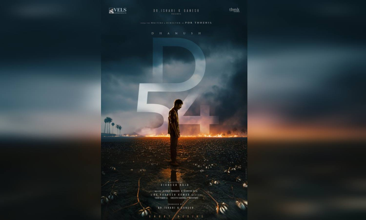Dhanush begins shoot for ‘D54’ with Por Thozhil director, first look poster out