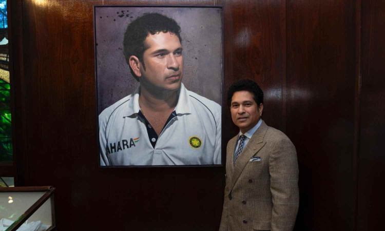Tendulkar’s portrait unveiled at Lord’s