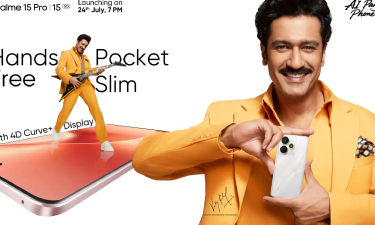 realme 15 Series redefines slim design with the all-new 4D Curve+ Display