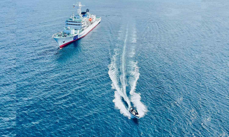 Japanese coast guard ship concludes Chennai visit with joint drill