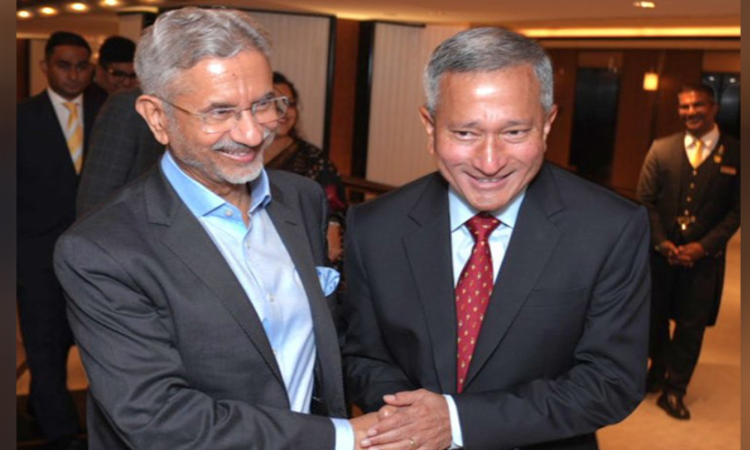 Jaishankar meets Singapores counterpart Vivian Bala, says Singapore is at heart of Indias Act East Policy