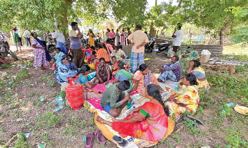 Tiruvallur goods train fire: 500 residents evacuated, as thick black smoke engulfs Irular hamlet
