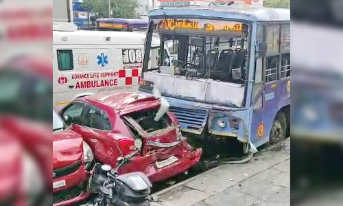 Chennai: MTC driver dies on duty due to cardiac arrest, pedestrian killed in accident