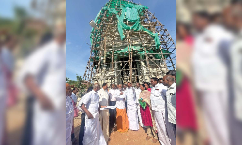 Record-breaking 186-foot Thindal idol being built after studying world’s tallest Murugan statues: Min Sekarbabu
