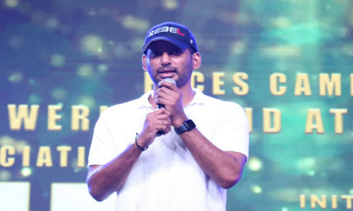 Tamil actor Vishal condoles loss of stunt artist Raju during shoot of Pa Ranjith film