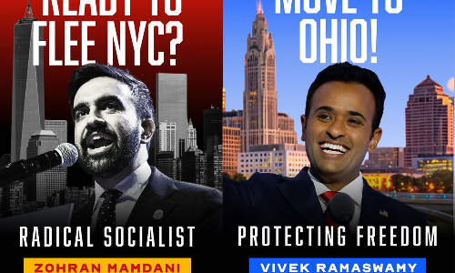 Ramaswamy targets radical Mamdani, invites NYC people to move Ohio Ramaswamy targets radical Mamdani, invites NYC people to move Ohio