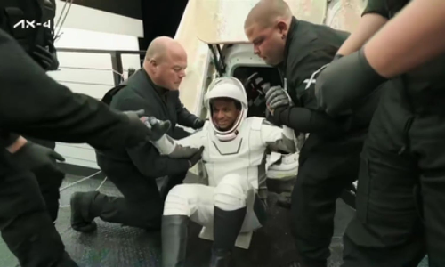 He lifted Indias aspirations to new heights: Rajnath upon Shubhanshu Shukla return to Earth