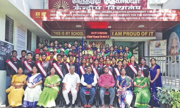 DT Next campus: KV-IIT holds investiture ceremony for AY 2025-26 DT Next campus: KV-IIT holds investiture ceremony for AY 2025-26