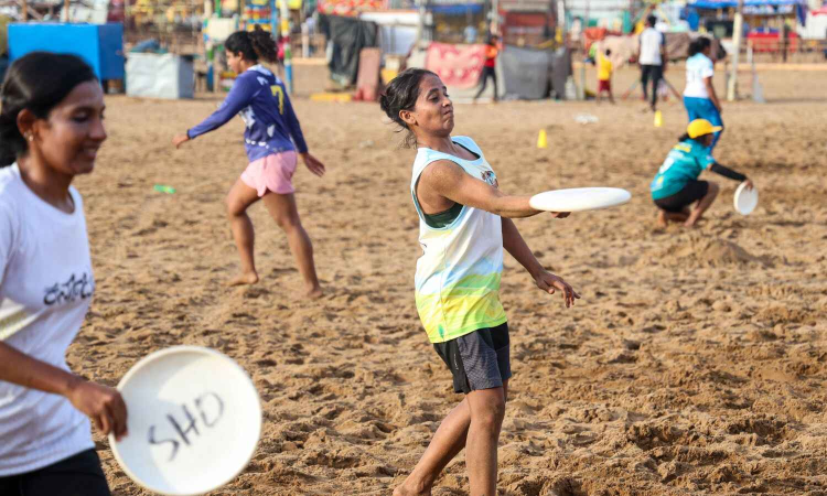 Frisbee queens flying high with disc dreams