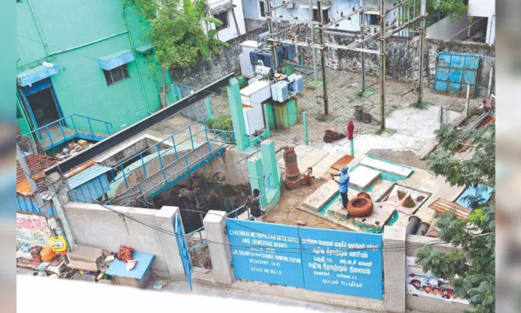 Temporary sewage station shutdown on July 18, 19 in Royapuram, Teynampet zones