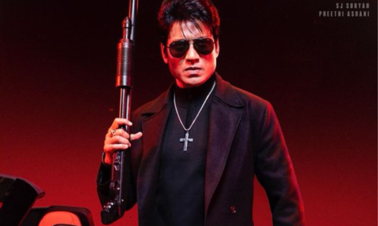 SJ Suryah looks dapper in Killer first look