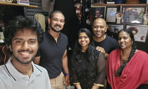 Actor Nakkhul sings for Lydian Nadhaswaram; Says the experience has left him feeling inspired and filled with gratitude