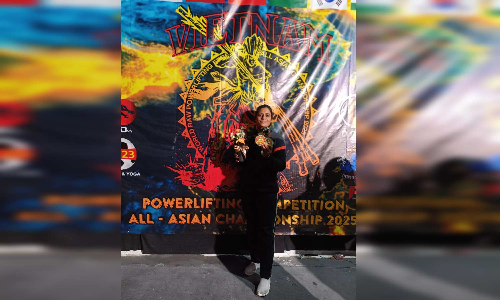 Chennai powerlifter bags gold at Asian Championship