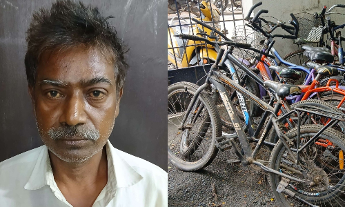 Man held for stealing 40 bicycles across Chennai