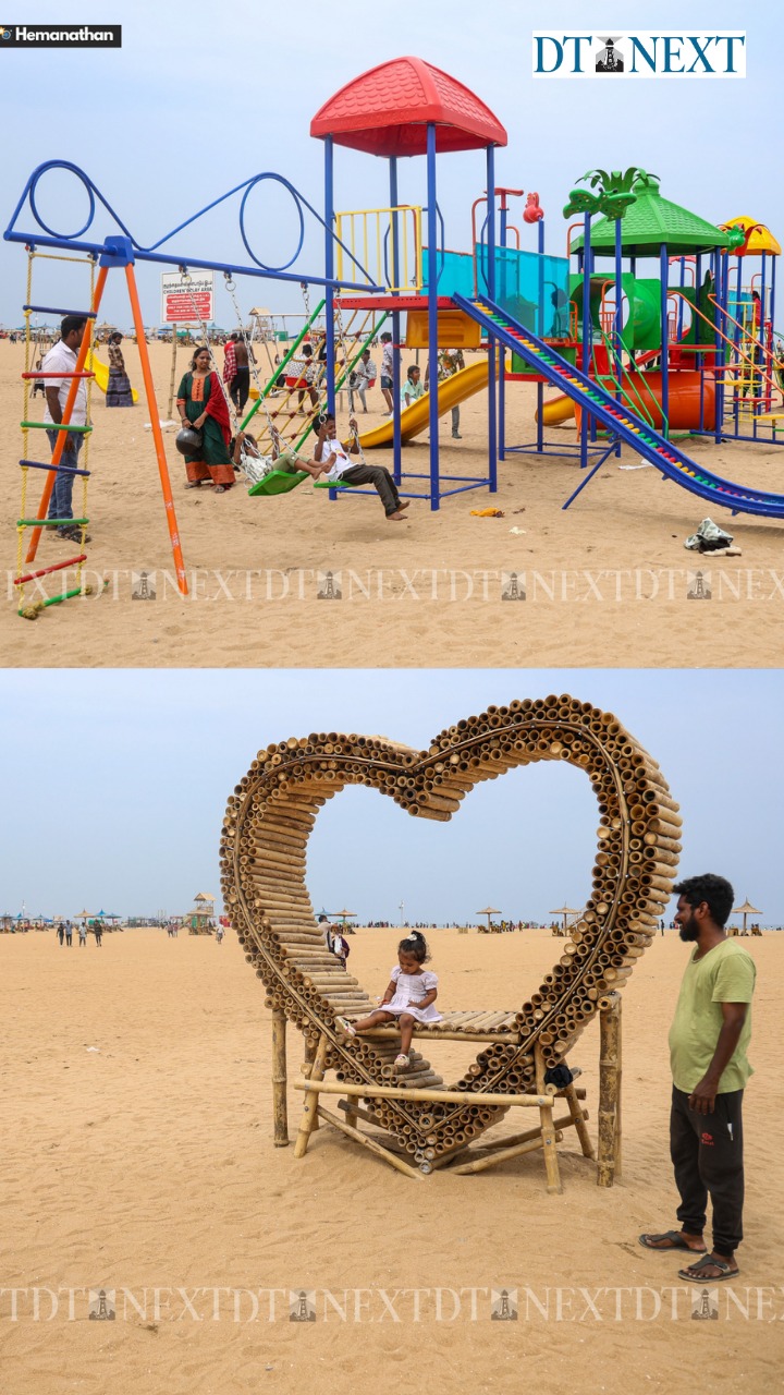 Chennais coastline to be upgraded; new look for Marina Chennais coastline to be upgraded; new look for Marina