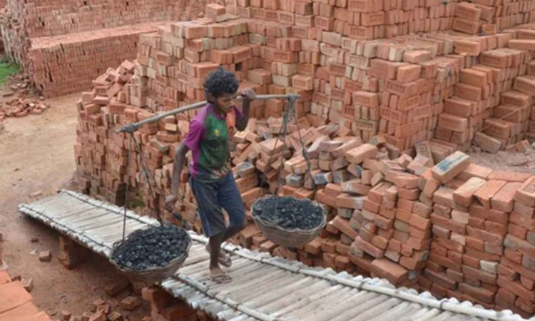 Too young to work, too poor to stop: Children of brick kiln migrants struggle for basic rights