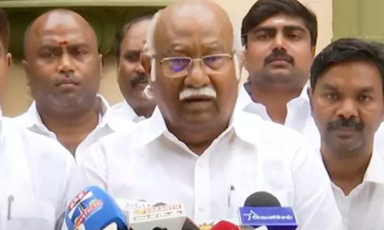 AIADMK under the clutches of BJP, says veteran leader Anwhar Raajhaa after joining DMK