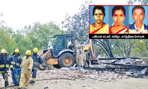 Sivakasi firecracker unit blast: Manager, foreman arrested; owner absconding