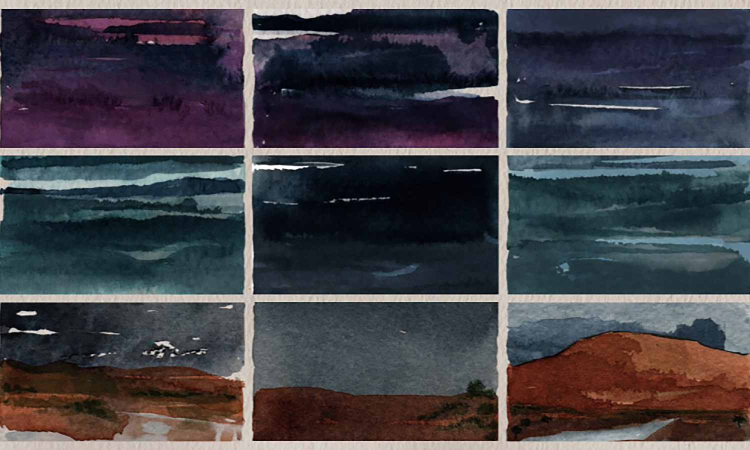 Capturing current changes of water & time in animation