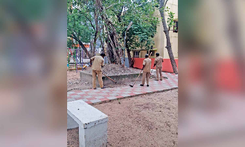 DT Next Impact: Tambaram Corporation begins cleaning of MMDA Nagar kids park