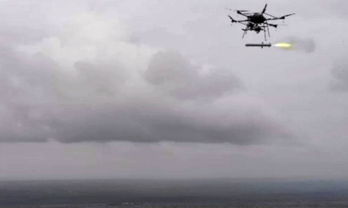 DRDO test-fires drone-launched missile