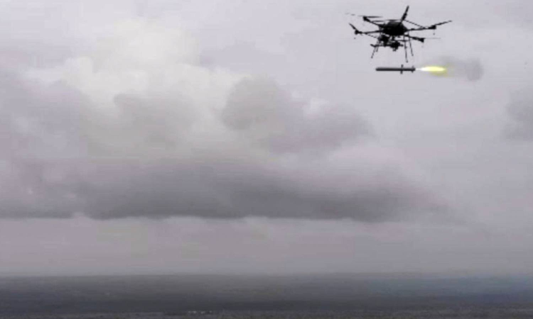 DRDO test-fires drone-launched missile