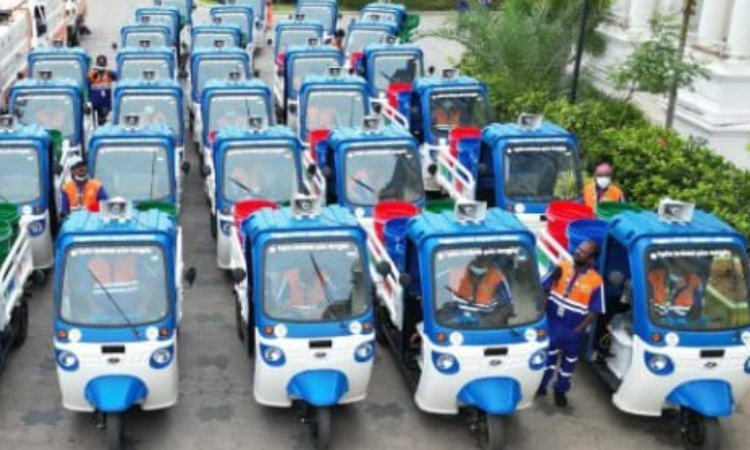 Chennai: New battery operated vehicles to clean Royapuram, Thiru Vi Ka Nagar