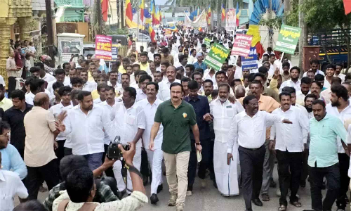 Ramadoss got no democratic right to block son’s yatra: Anbumani camp