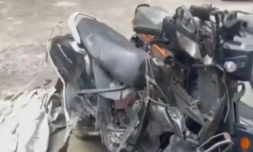 Noida: BMW car crashes into scooter, kills girl, injures 2 more