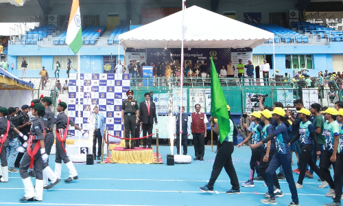 Rotary Olympiad 2025 sees grand success with over 1,500 students participating at Nehru stadium