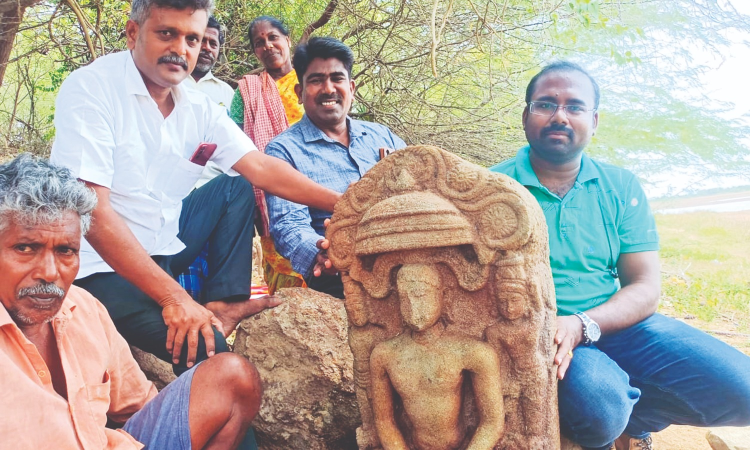 10th-century Mahavira sculpture found in Pudukkottai