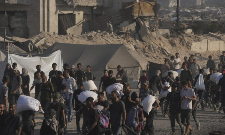 Israels military says airdrops of aid will begin in Gaza as starvation deaths rise