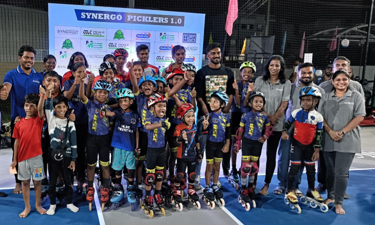 CSK all-rounder Vijay Shankar inaugurates new multi sports arena in Chennai