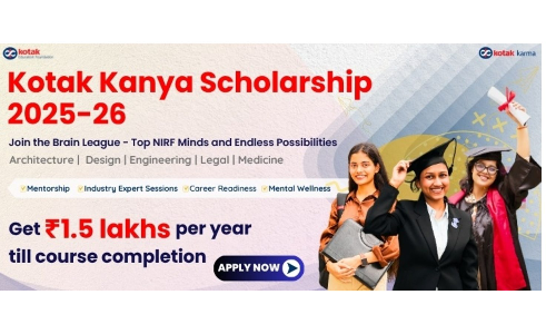 DT Next Campus | Applications open for Kotak Kanya Scholarship 2025-26