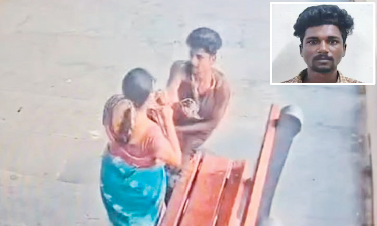 Snatcher robs woman’s chain at MRTS station, held